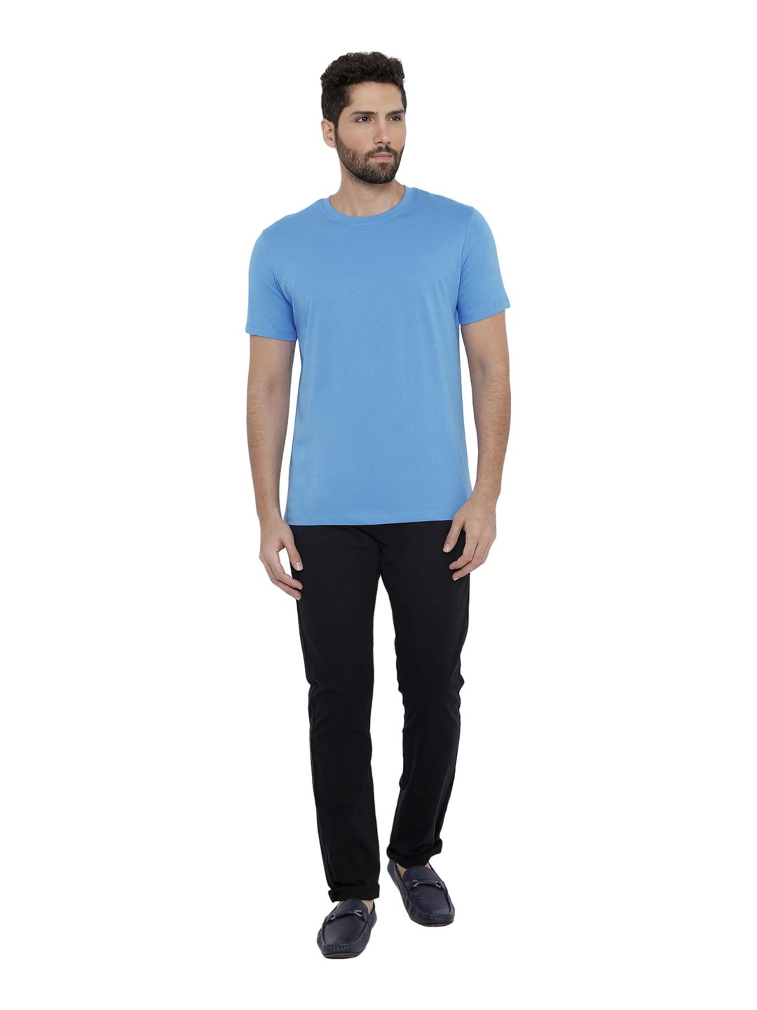 XYXX Blue Crew Neck T-Shirt