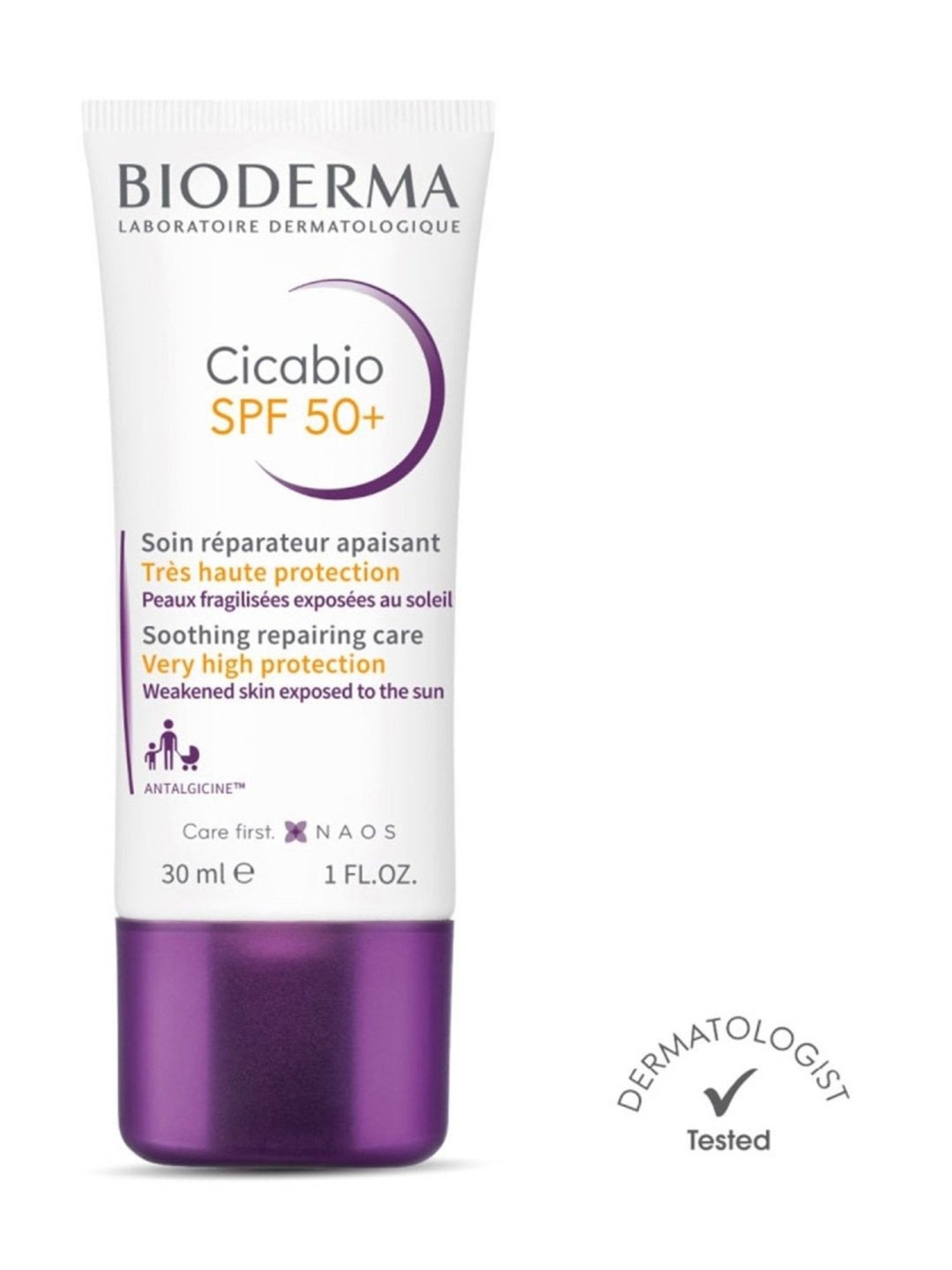 Bioderma Cicabio SPF50+ Repairing Cream - 30 ml