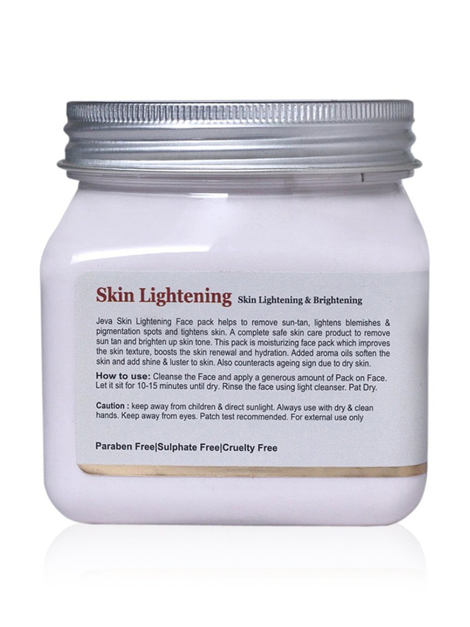 Jeva Skin Lightening Face Pack - 380 ml