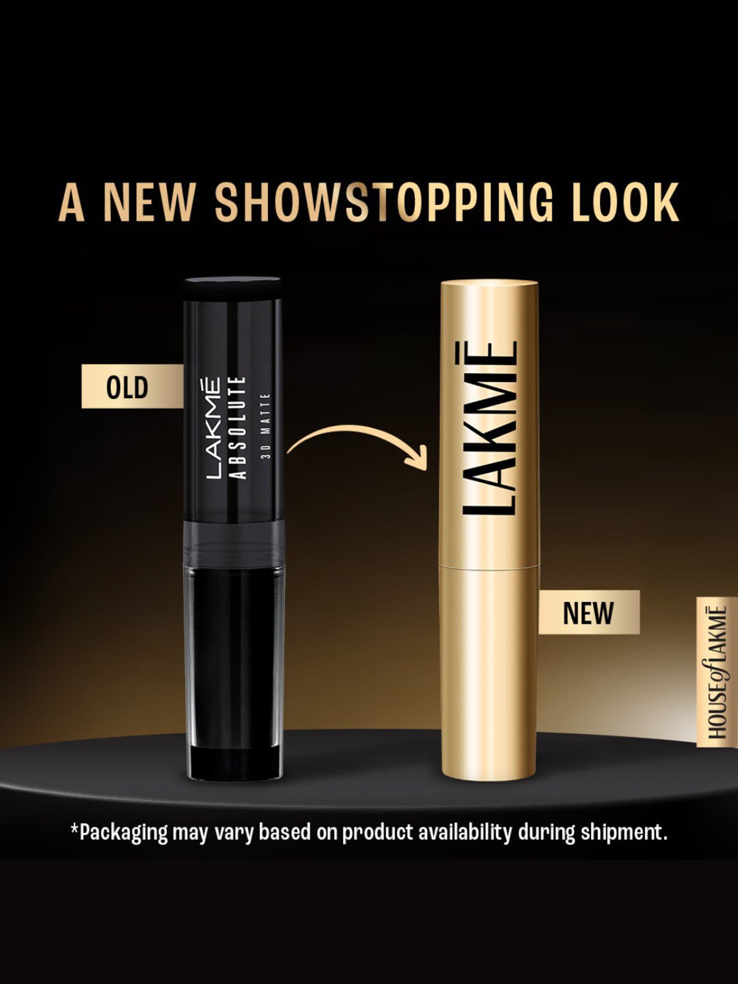 Lakme Unreal 3D Slim Bullet Lipstick British Brown - 3.6 gm