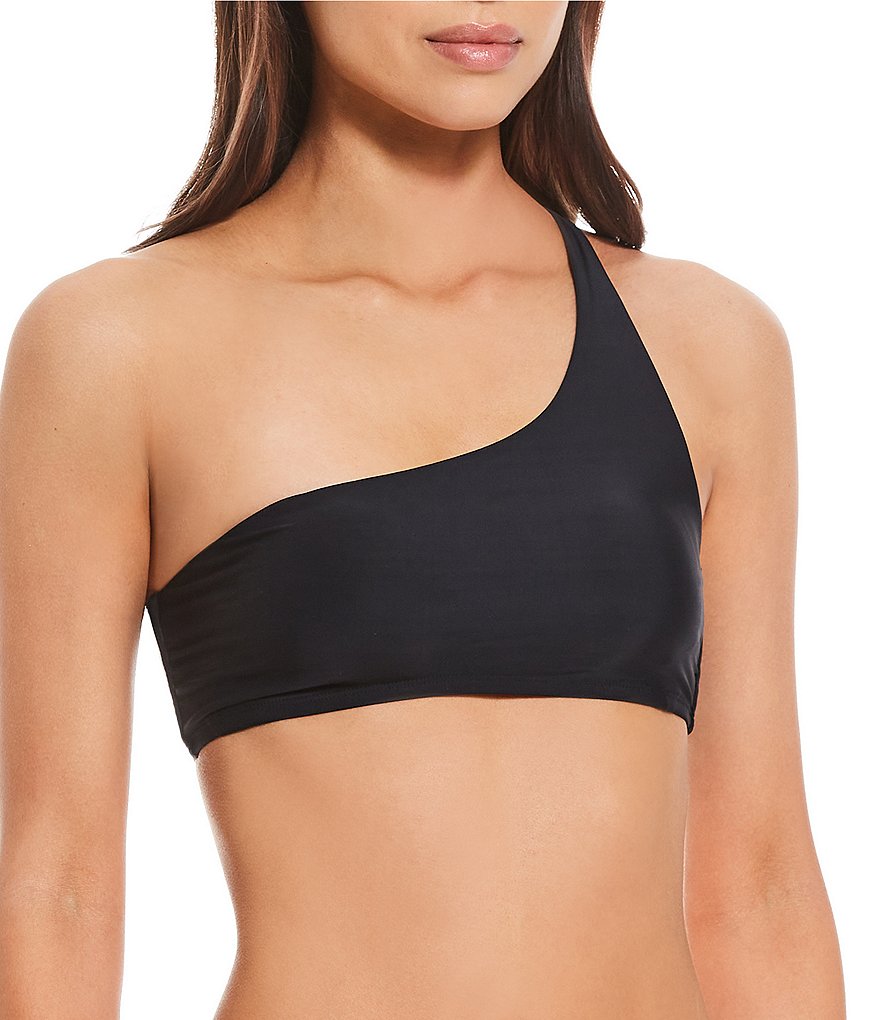 Becca by Rebecca Virtue Color Code Adela Shirred Back Scoop Front Hipster Swim Bottom