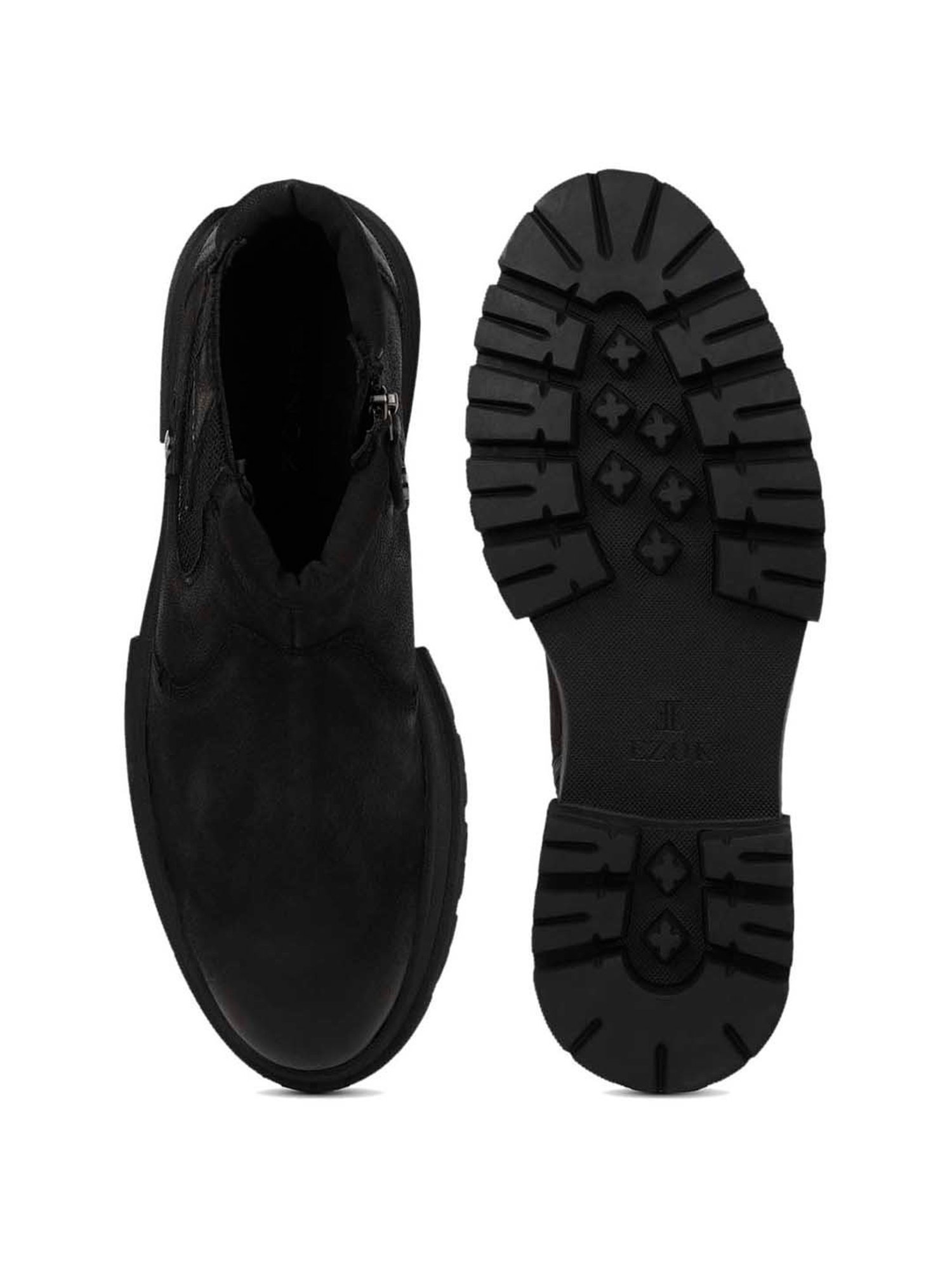 EZOK Men's Black Chelsea Boots