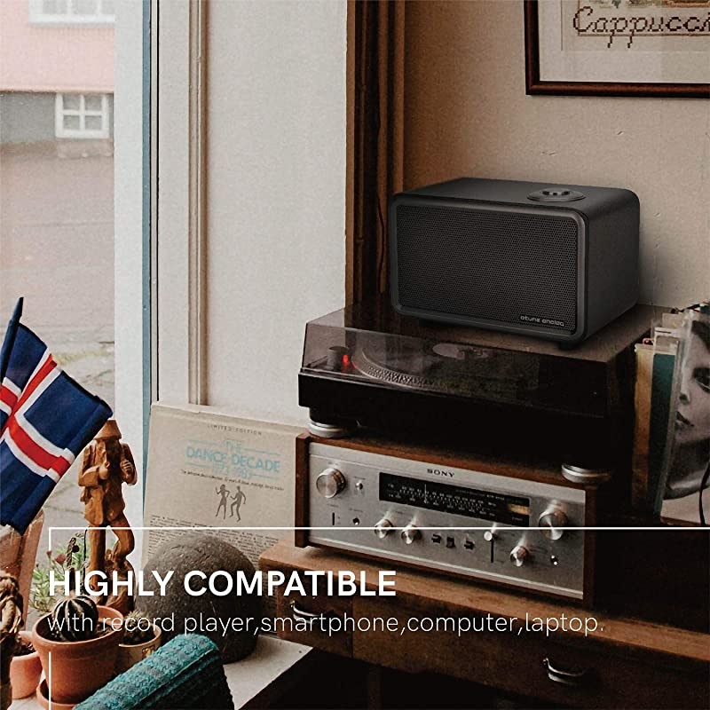 Bluetooth Speakers Computer Cell Phones Portable Wireless Speaker Loud HD Stereo Sound Rich Bass Immersive