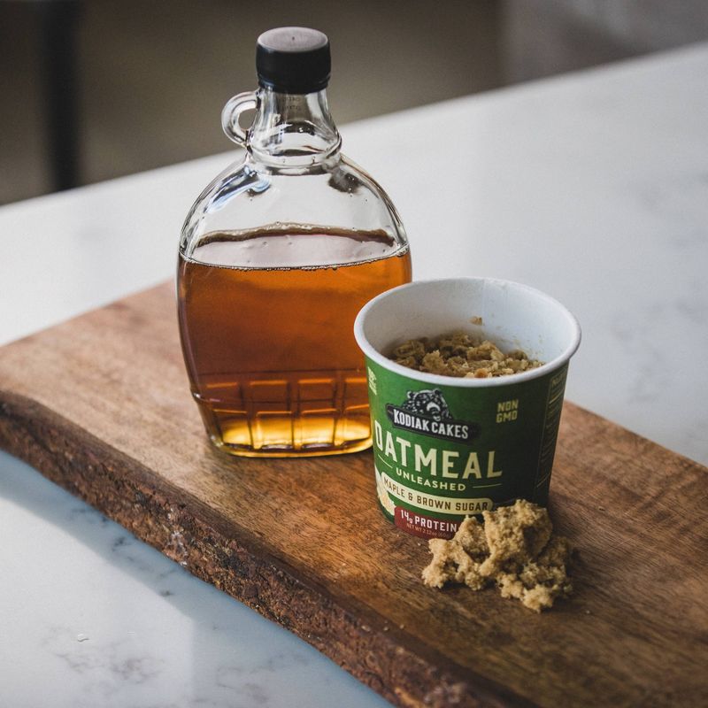 Kodiak Cakes Maple Brown Sugar Oatmeal in a Cup - 2.25oz