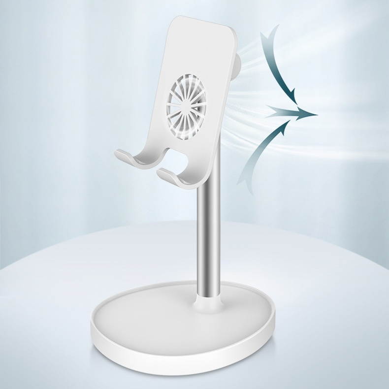 Portable 180 Degree Angle Adjustable Anti-slip Heat Dissipation Metal Desktop Stand Tablet Phone Holder Commodity Shelf for iPhone below 12.9 inch 4