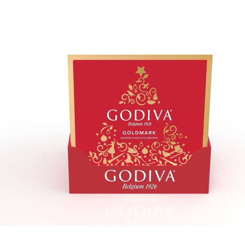 Godiva Masterpiece Holiday Assorted Chocolate Box - 4.7oz