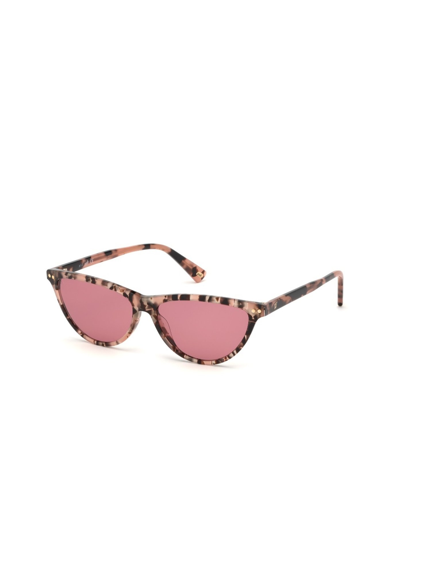 WEB EYEWEAR Pink Oval Sunglasses for Women