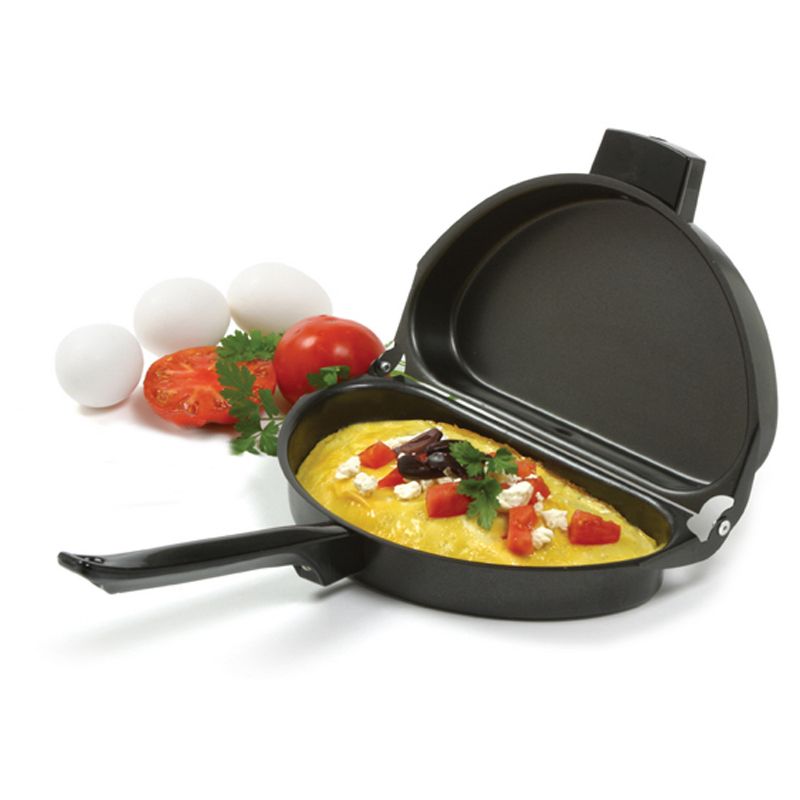 Norpro Black Xylan Nonstick Folding Omelet Pan