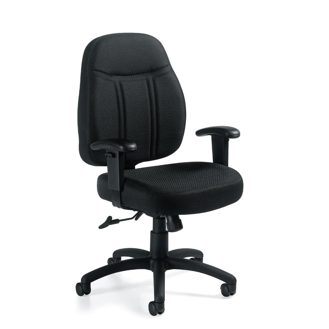 Ergonomic Comfortable Work Task Chair with Armrests and Low Back Chair (G11651) for Office, Home, Computer Desk, Workstation, Conference Room