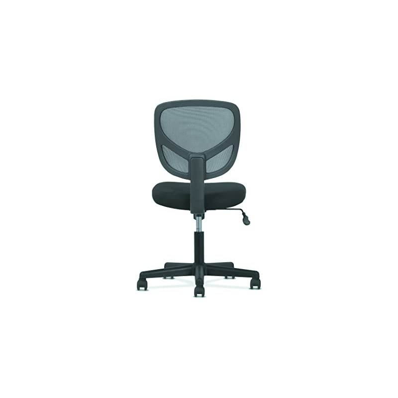 Vibrant Black and Chrome Swivel Task Office Chair with Tractor Seat