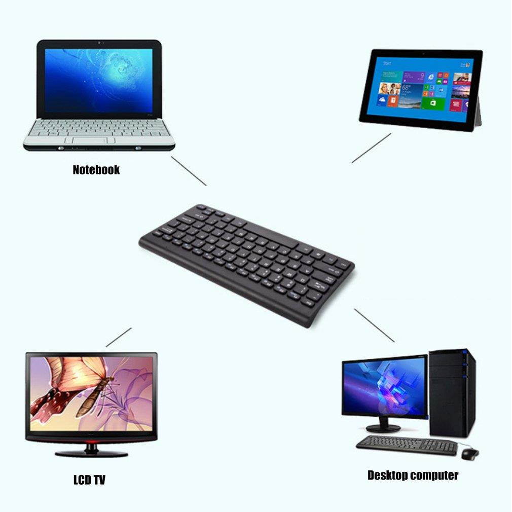 Universal Portable 2.4G Wireless Keyboard Ultra Thin for Tablet PC Computer