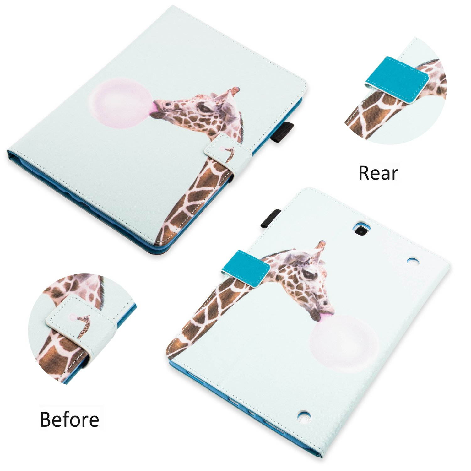 Targus Universal Foliostand Tablet Case for 7-8 Inch Screen, Pink (THD45504US)