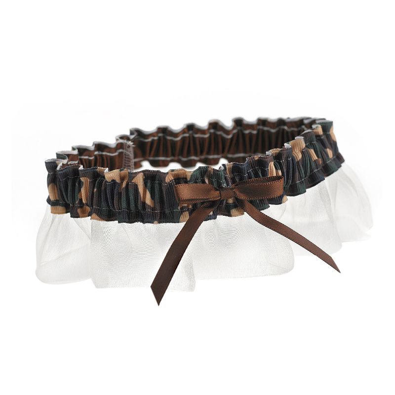 Desert Camouflage Wedding Garter