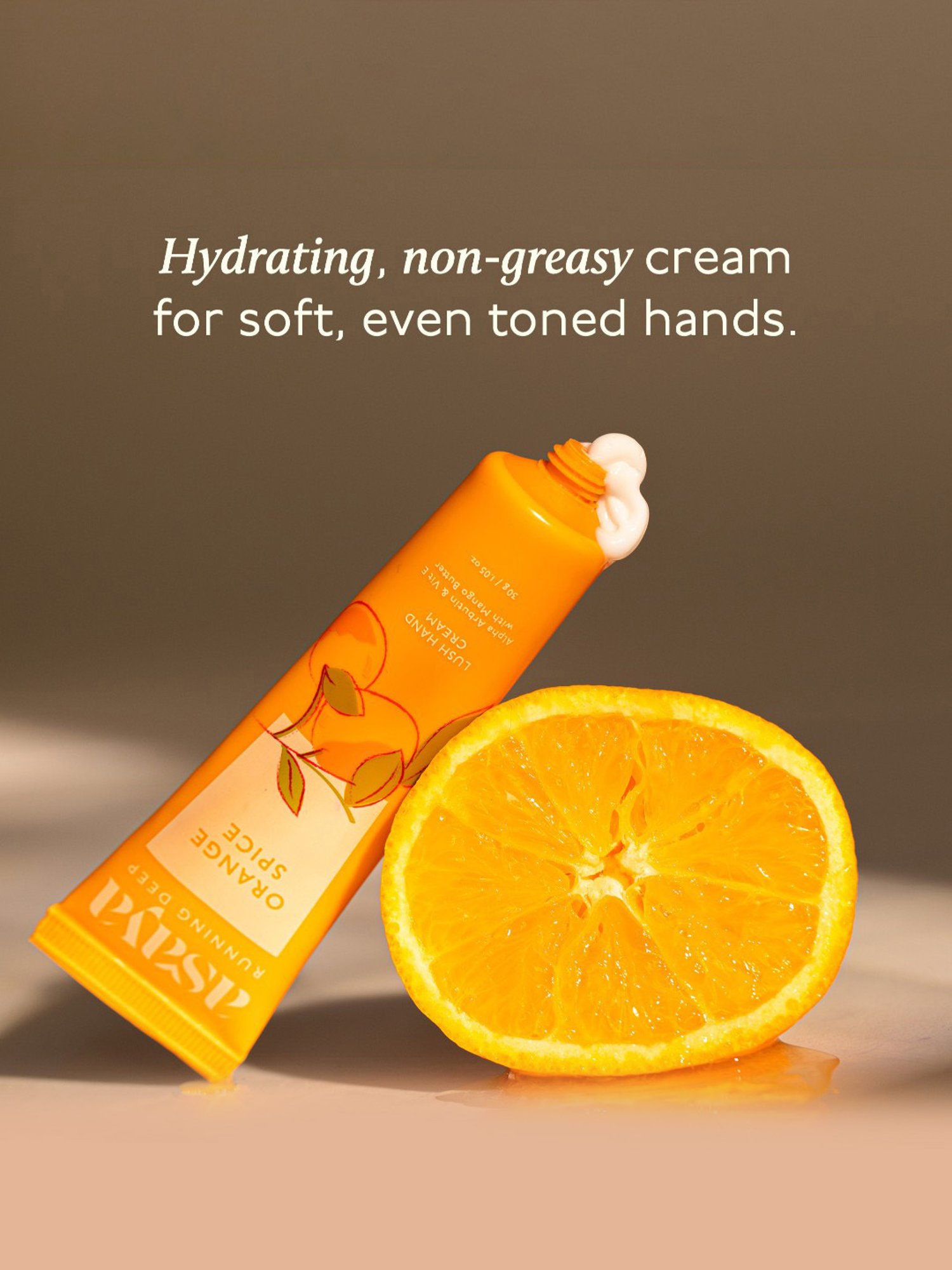 Asaya Orange Hydrating Hand Cream - 30 gm