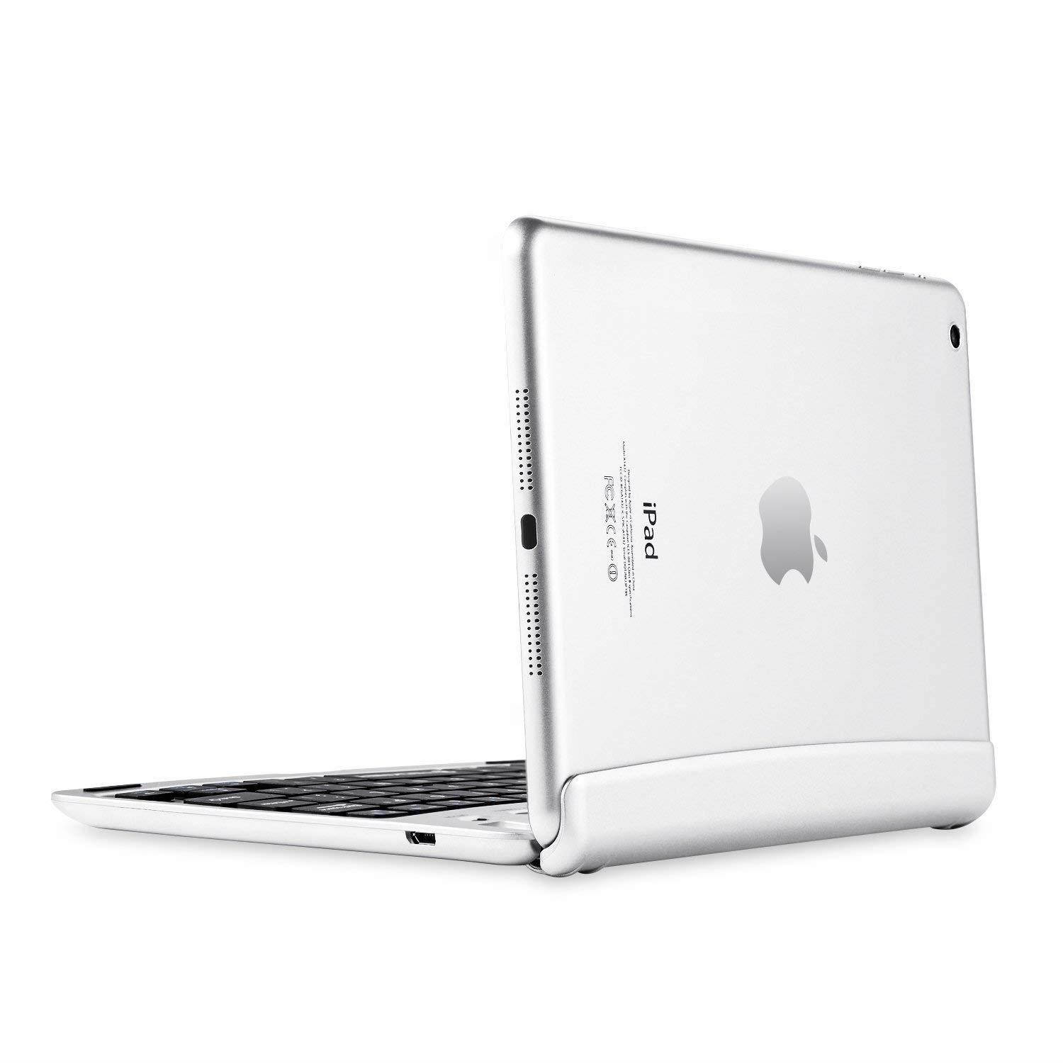 iPad Mini 4 Keyboard, Arteck Ultra-Thin Apple iPad Mini Bluetooth Keyboard Folio Stand Groove for Apple iPad Mini 4 with 130 Degree Swivel Rotating