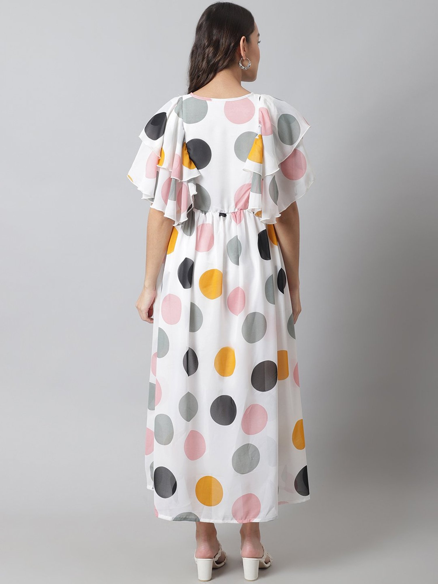 Mine4Nine Multicolor Printed Maternity Kurta