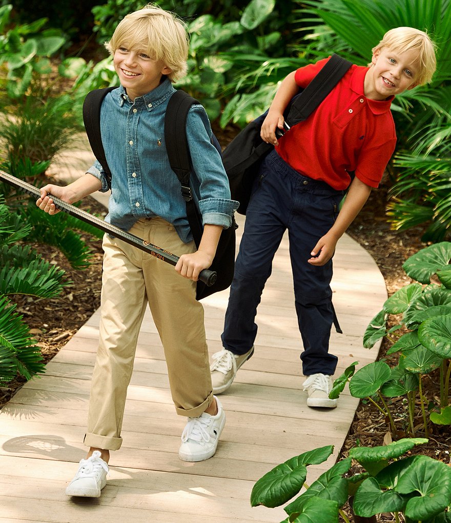 Polo Ralph Lauren Little Boys 2T-7 Suffield Flat-Front Chino Pants