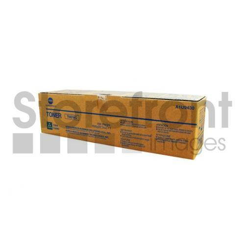 Cyan High Yield Toner Cartridge for Konica Minolta A1U9433 bizhub PRESS C6000, bizhub PRESS C7000, bizhub PRESS C7000P, Genuine Konica Minolta Brand