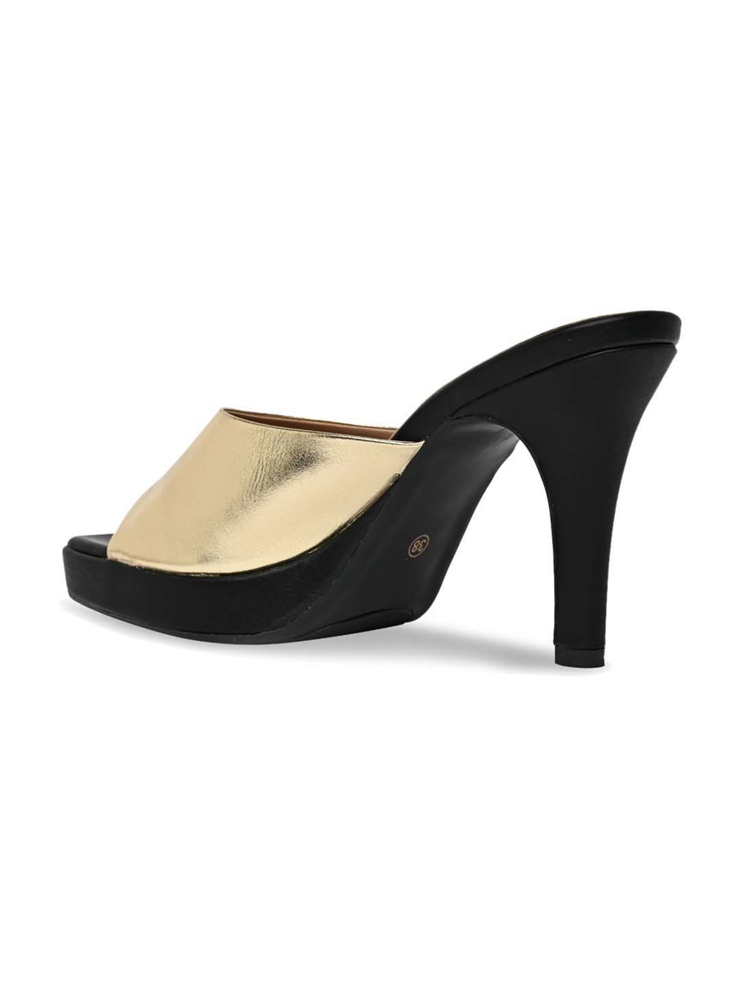 Rocia by Regal Women's Golden Casual Stilettos