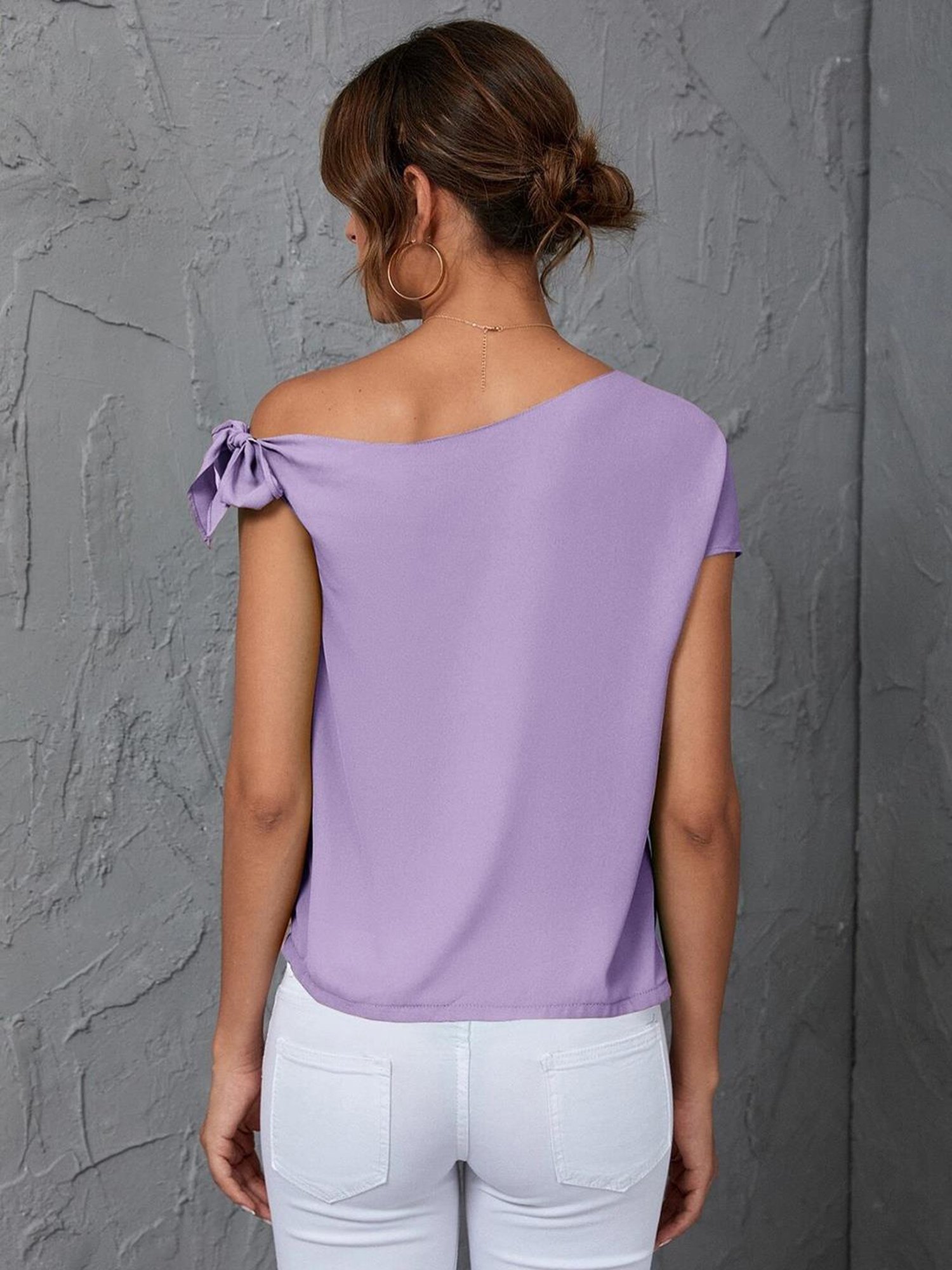 Kotty Lavender Regular Fit Top