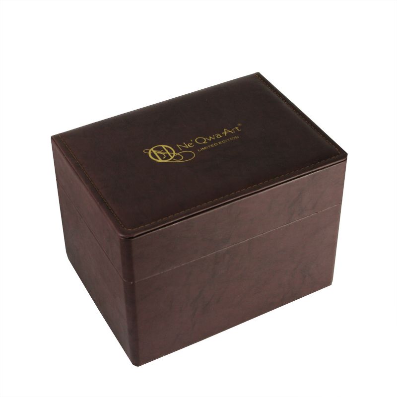 NeQwa 7" Ne'Qwa Limited Edition "Christmas 2013" Hand-Painted Glass Christmas Ornament #7131100