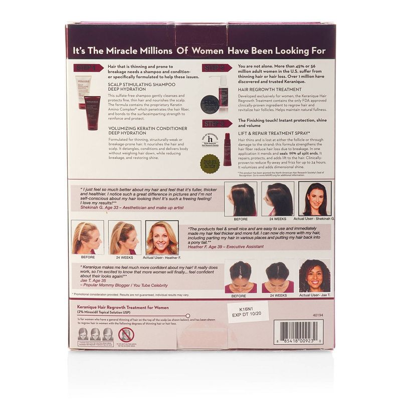 Keranique The Complete Hair Regrowth System