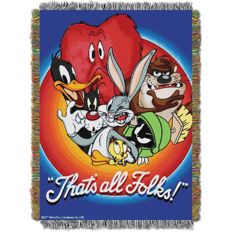 Warner Bros. Looney Tunes Favorite Show Tapestry Throw