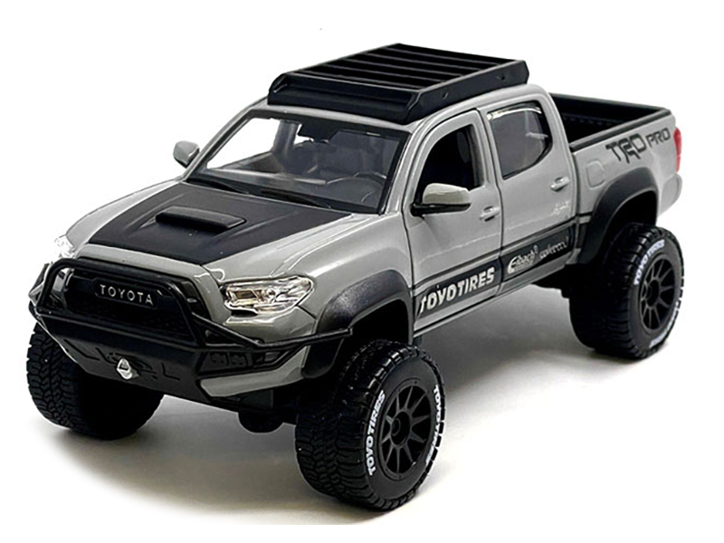 2023 Toyota Tacoma TRD PRO Pickup Truck Gray with Sunroof "Special Edition" Series 1/27 Diecast Model Car by Maisto