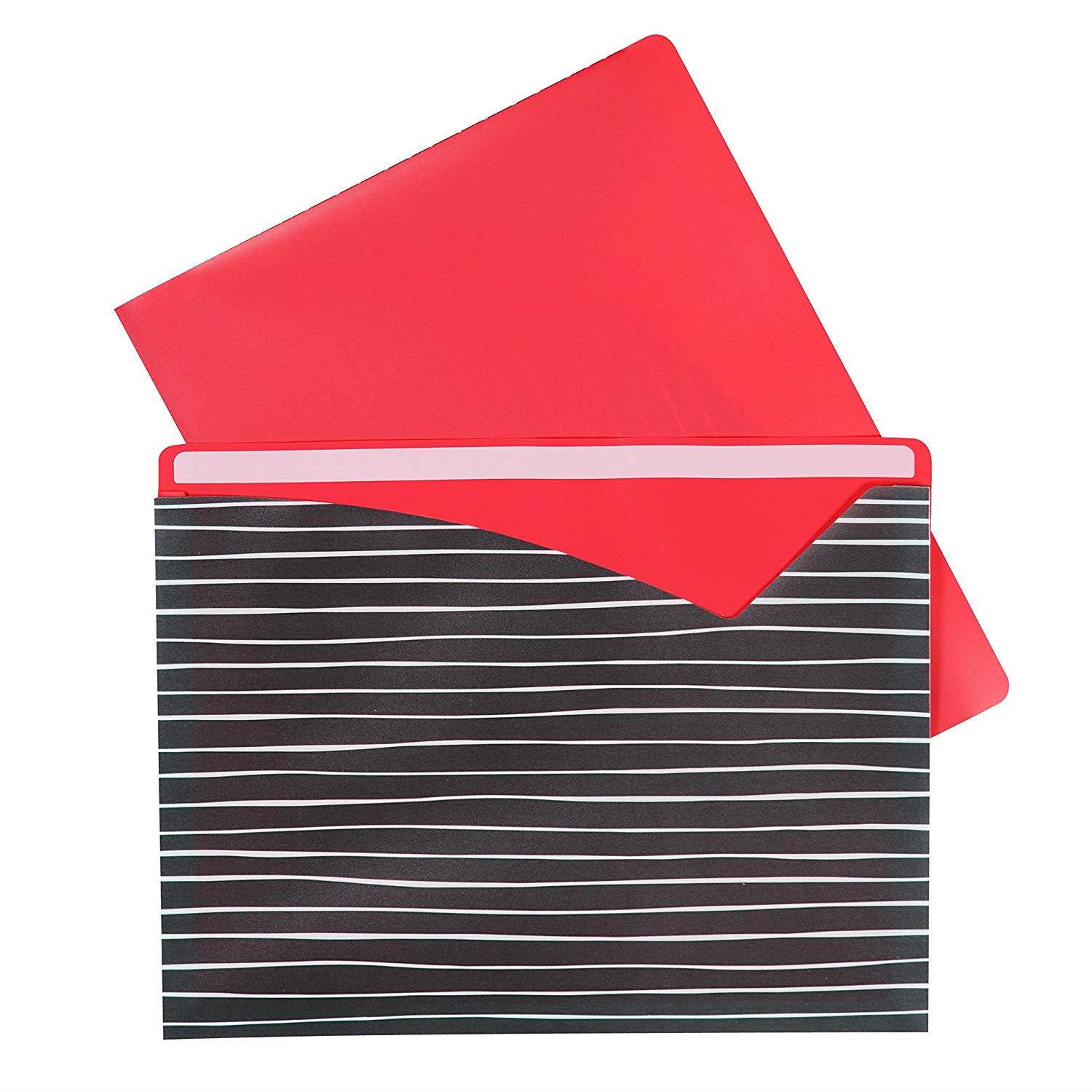 C-Line Write-On File Jackets, Playful Pops Design, Pack of 6 (63540)