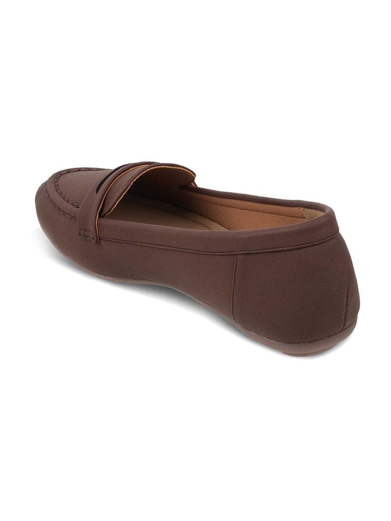 Tresmode Women's Brown Casual Loafers
