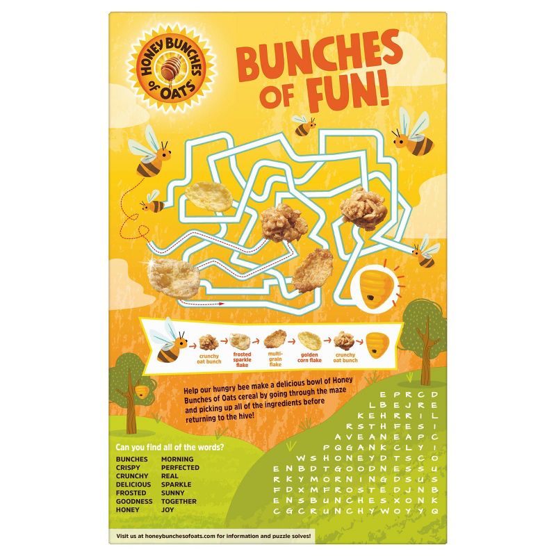Honey Bunches of Oats Honey Roasted Oat Breakfast Cereal - 18oz - Post