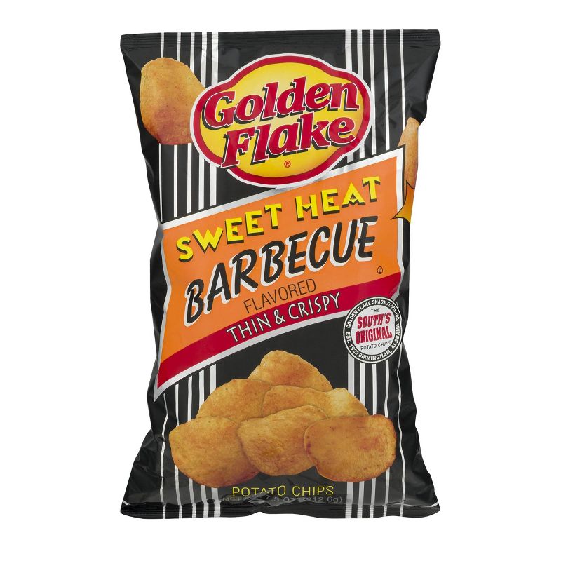 Golden Flake Sweet Heat BBQ Chips - 7.5oz