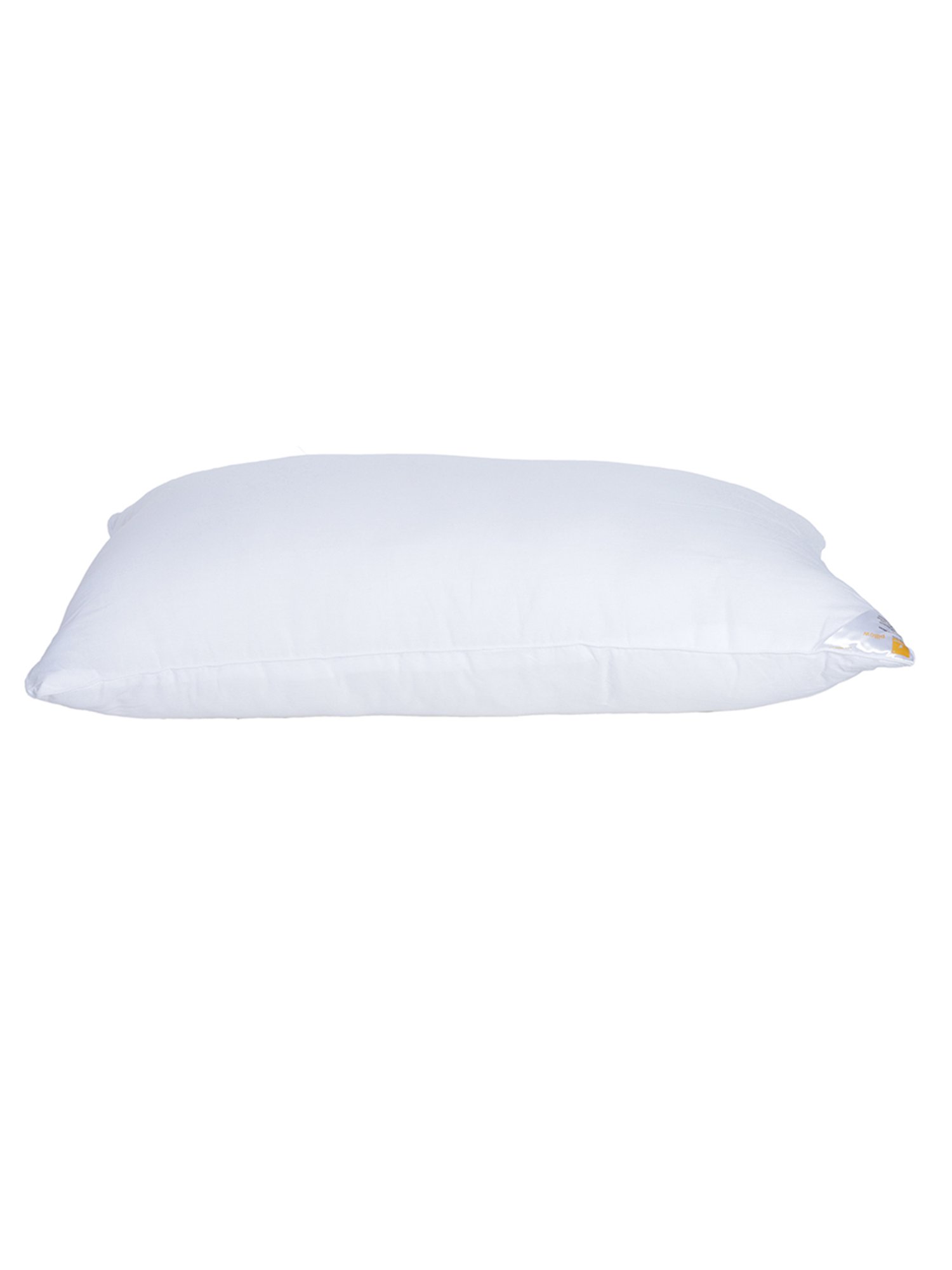 Maspar Essentials Lamis Solid White Cotton Pillow