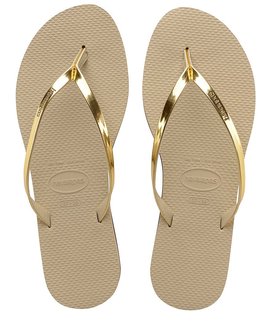 Havaianas You Metallic Flip Flops