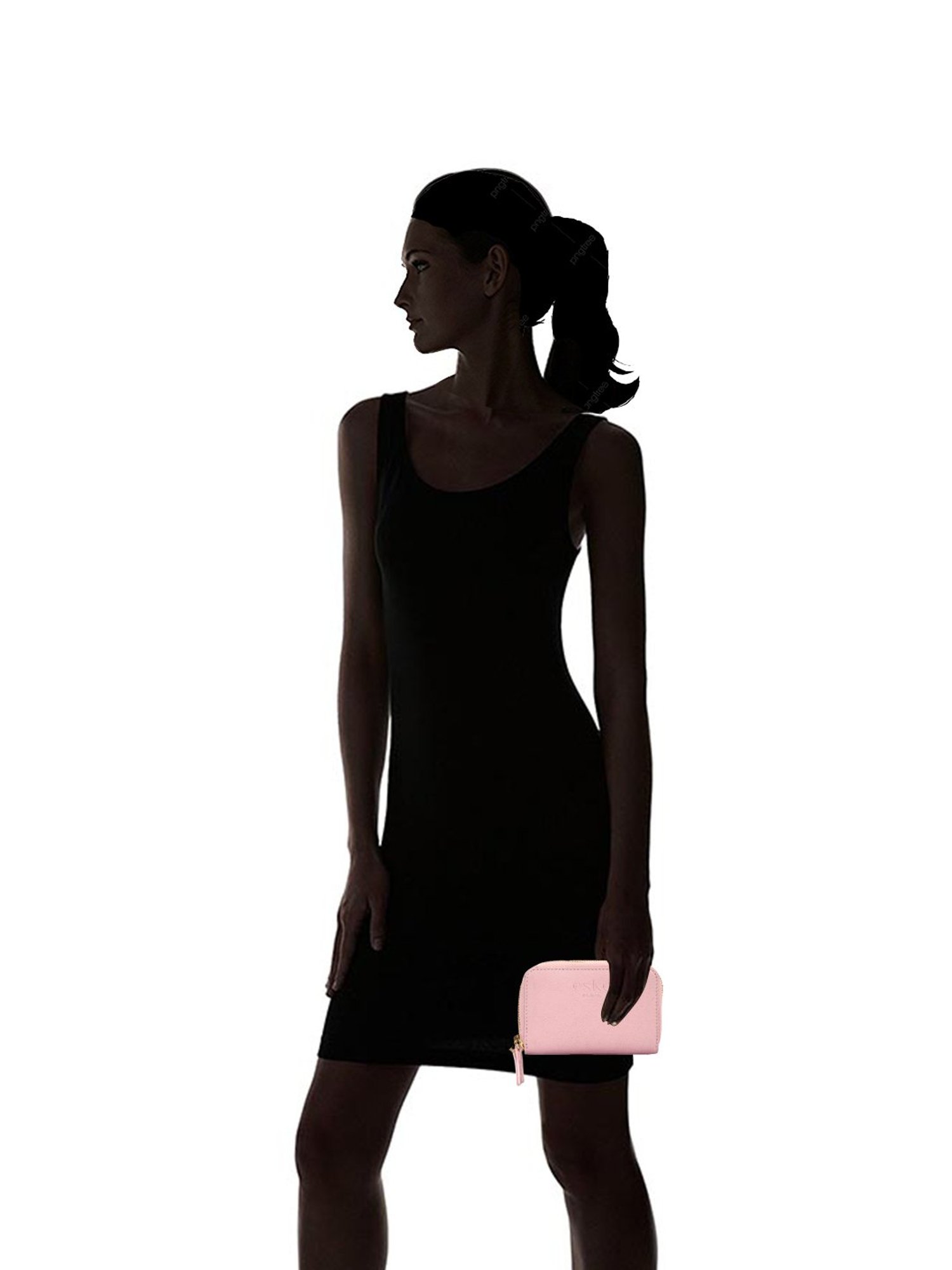 Eske Pink Leather Wallet for Women