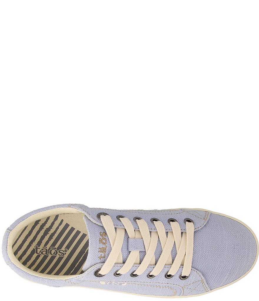 Taos Footwear Star Hemp Canvas Lace-Up Sneakers