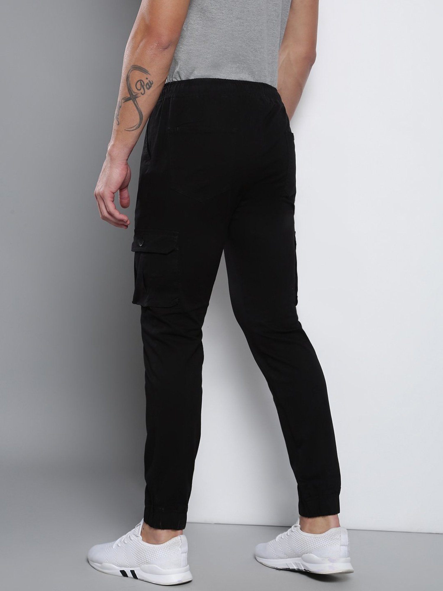 Dennis Lingo Black  Slim Fit Joggers