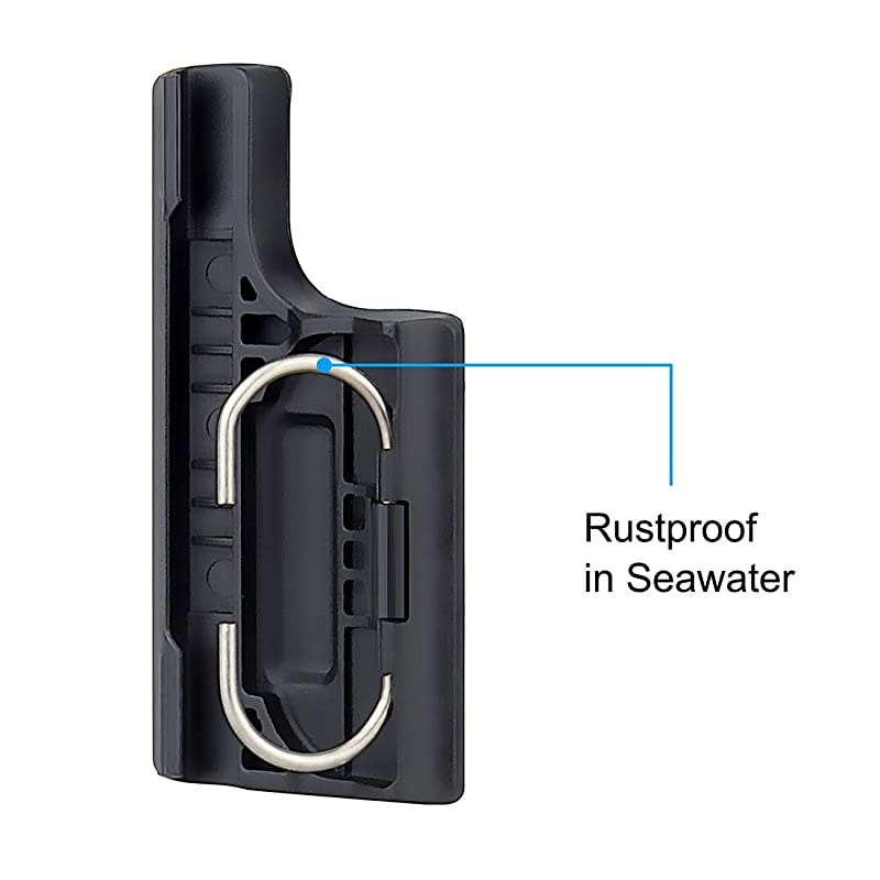 2Pack Plastic Rear Snap Latch Standard WaterproofSkeleton Housing Lock Buckle Replacement for GoPro Hero 4 Hero3+ Protective Housing Case