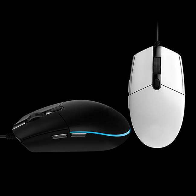 E-sports G102 Gaming Mice 5600dpi Wired Luminous Mouse Black