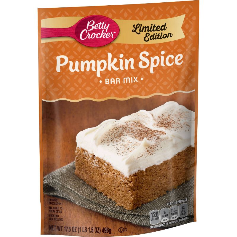 Betty Crocker Pumpkin Bar Mix - 17.5oz