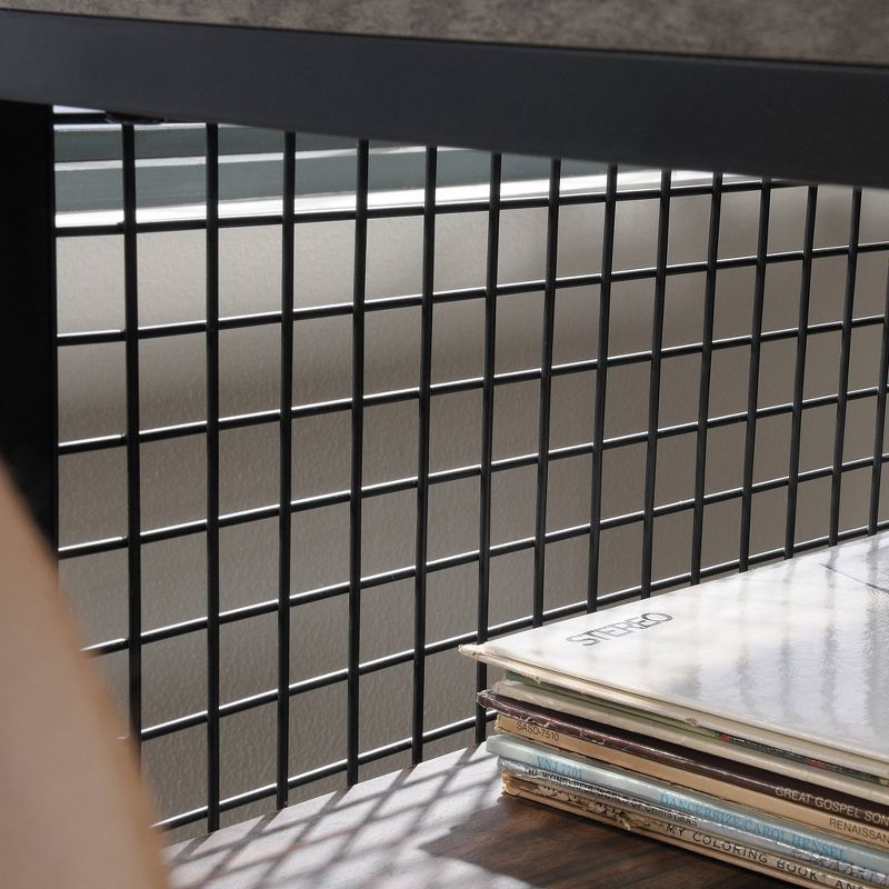 60" Market Commons Credenza Walnut - Sauder