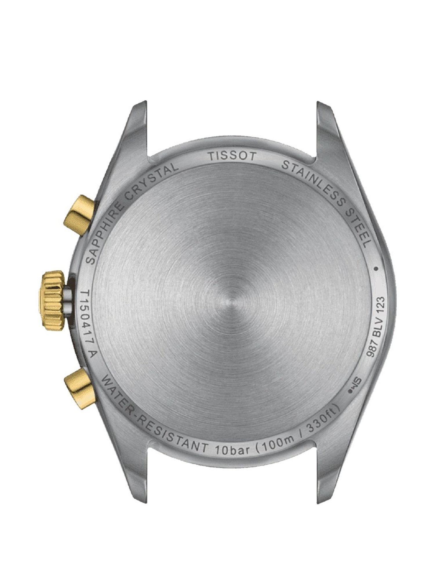 TISSOT T1504172203100 T-Classic PR 100 Chronograph Watch for Men