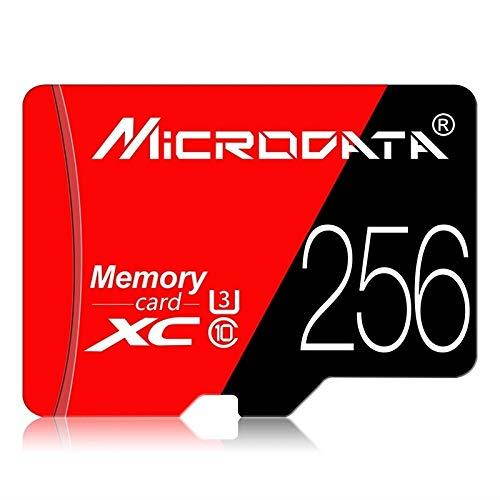 AFANG Micro SD Card 256GB U3 Red and Black TF (Micro SD) Memory Card