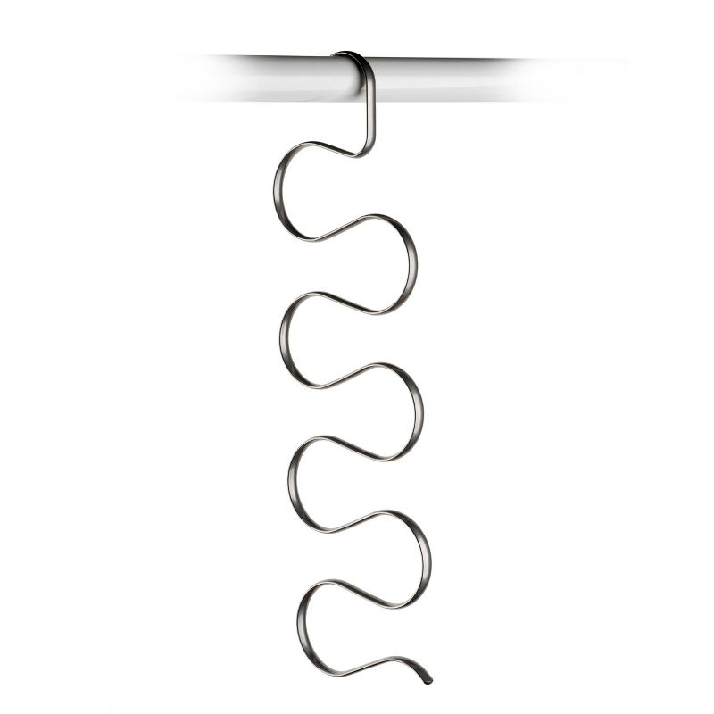 Lynk Hanging Scarf Organizer Closet and Belt Organizer - Platinum