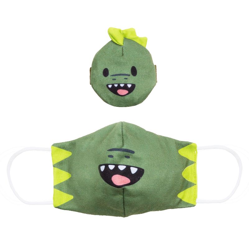 Cubcoats Dayo the Dinosaur Face Mask