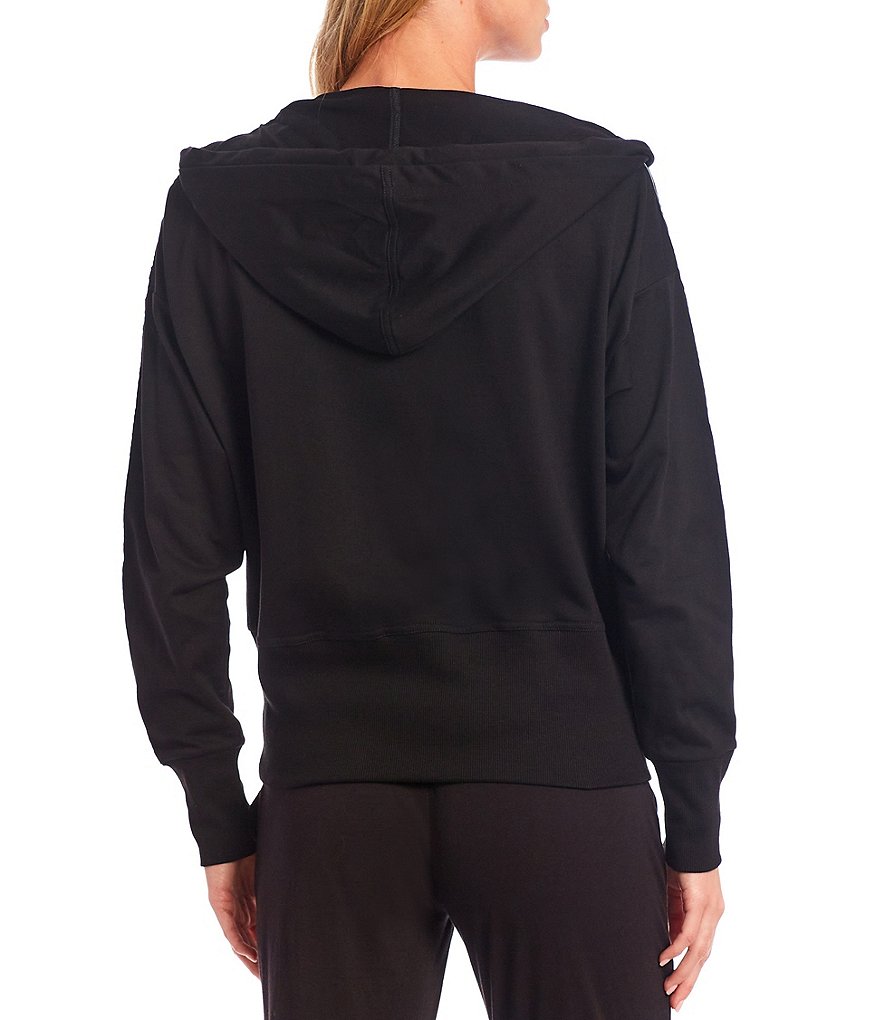 The North Face Half Dome Long Raglan Sleeve Hooded Neck Animal Print Logo Cotton Fleece Hoodie