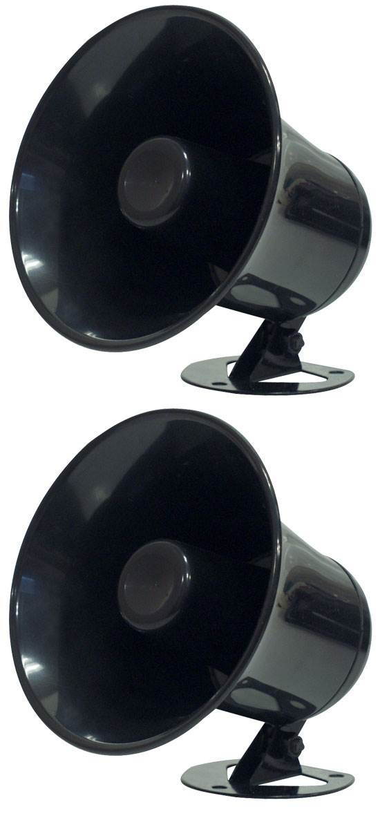 2) NEW PYRAMID SP5 All Weather 5'' 30W PA Mono Extension Horn Trumpet Speakers