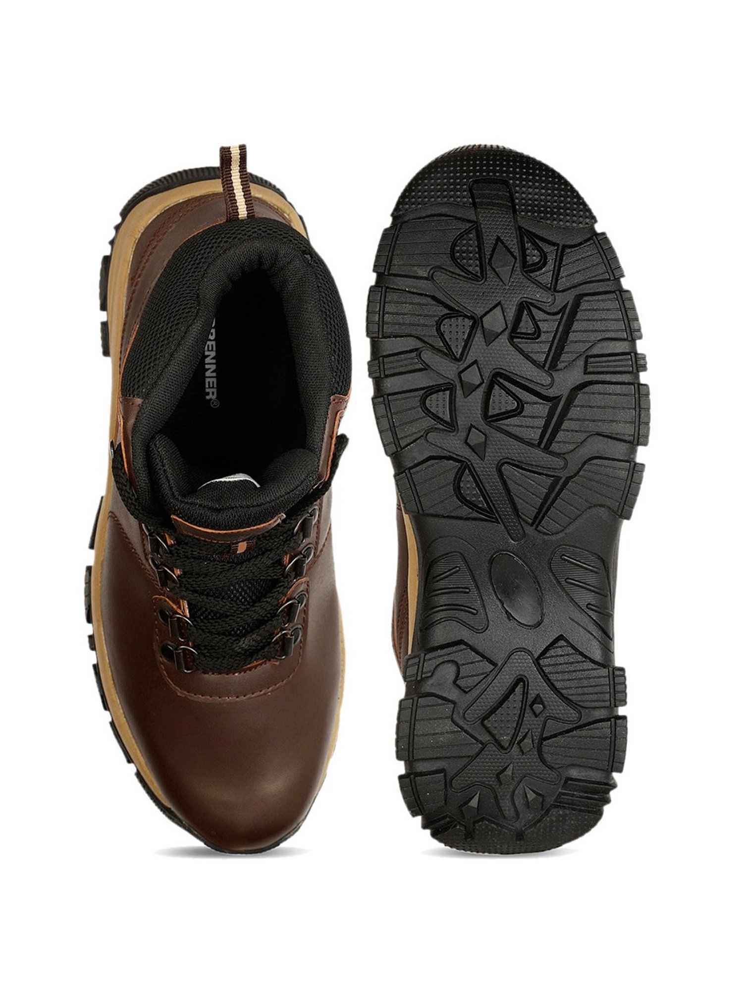 Weinbrenner by Bata Men's Brown Derby Boots