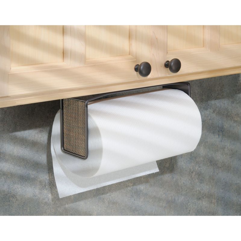 InterDesign Twillo Wall Mount Paper Towel Holder 14" Bronze