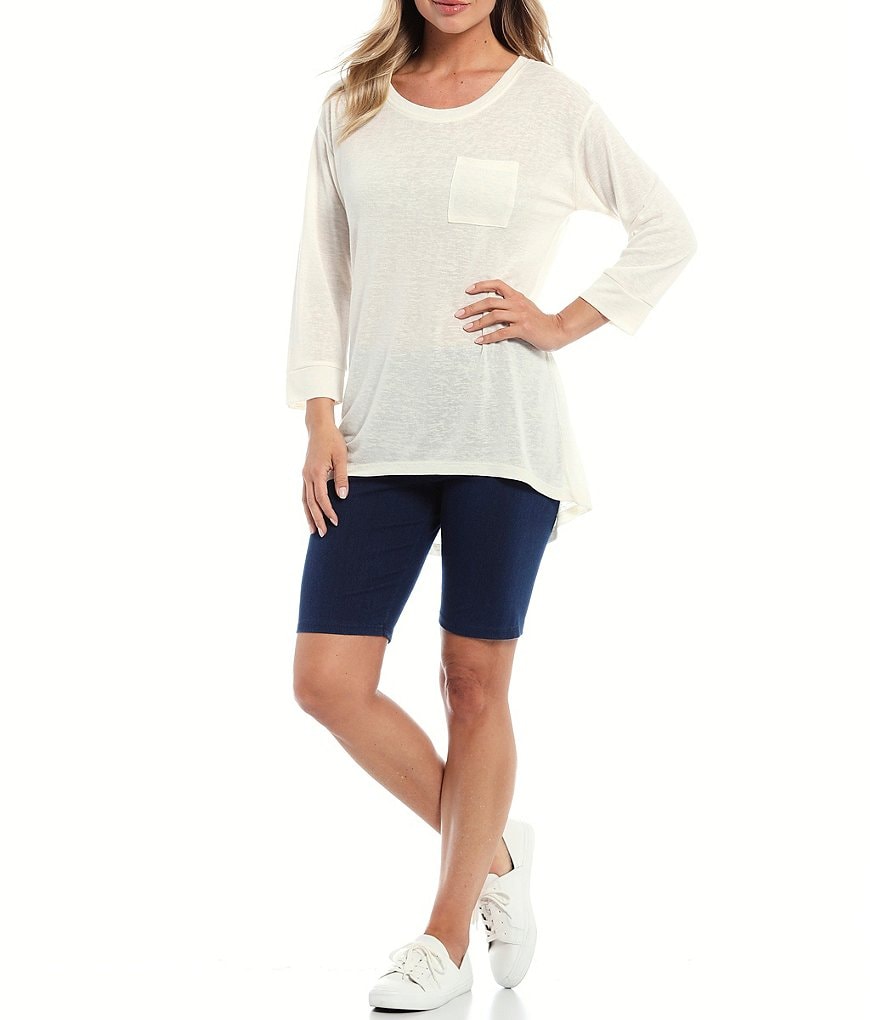 Intro Teri Love the Fit Pull-On Biker Shorts